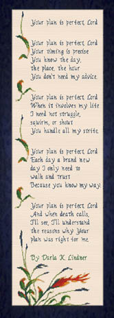 Your Plan is Perfect Lord - Poem